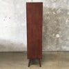 Mid Century Modern Style Walnut Finish Bookcase By Joybird