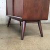 Mid Century Modern Style Walnut Finish Bookcase By Joybird