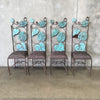 Designer Emilia Castillo One Of A Kind Dining Table & Four Chair Set