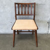 Mid Century Modern Walnut Side Chair by Holman