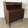 Teak Danish Secretary Desk / Vanity