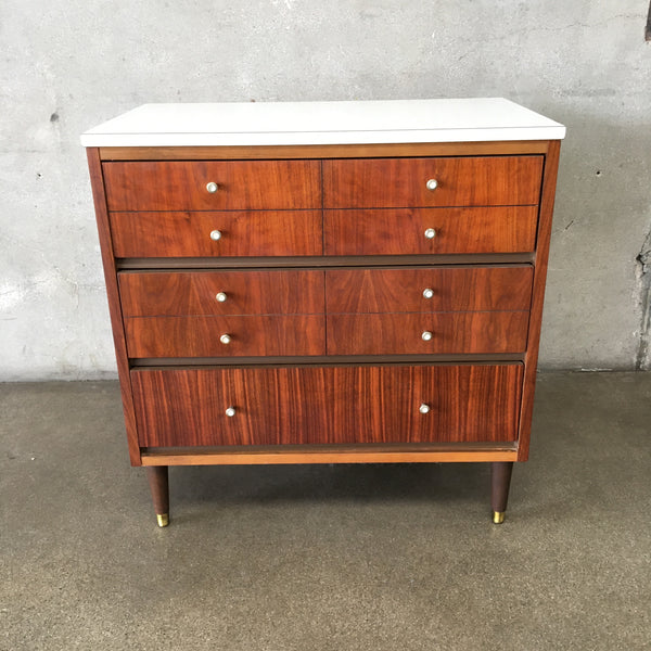 Mid Century Town Set by Morris Three Drawer Dresser