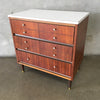 Mid Century Town Set by Morris Three Drawer Dresser