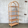 Arched Top & Natural Finish Shelving Unit by Moe's Home