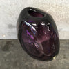 1955 Signed Sommerso Amethyst Vase by Per Lutken for Holmegaard