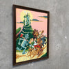 Vintage Wizard of Oz Painting