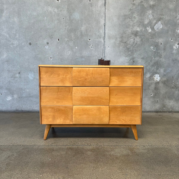 Mid Century Modern 1950s Three Drawer Chest By Haywood Wakefield