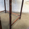 Set of Three Antique Rosewood Carved Chinese Nesting Tables