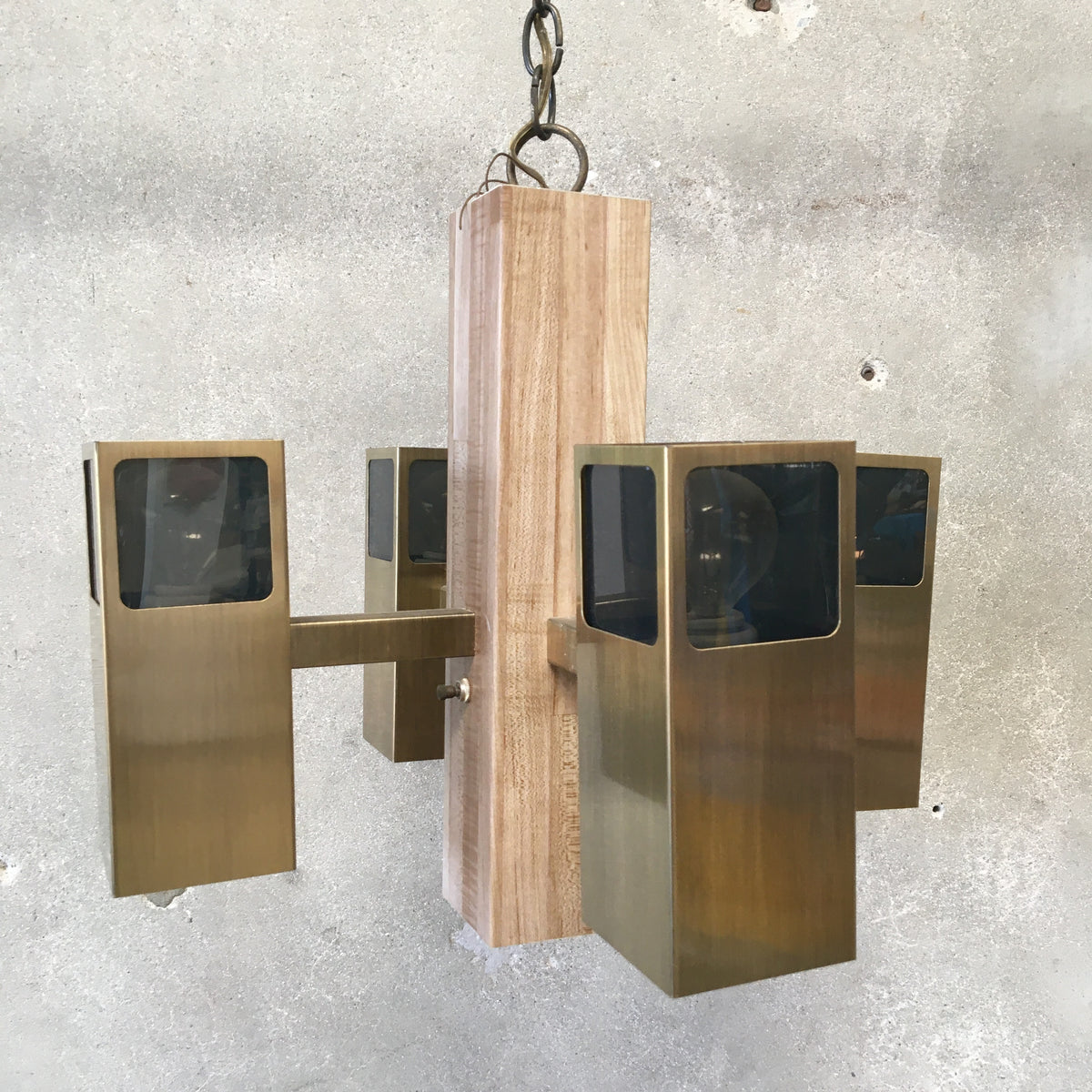 1970s Retro Space Age Chandelier