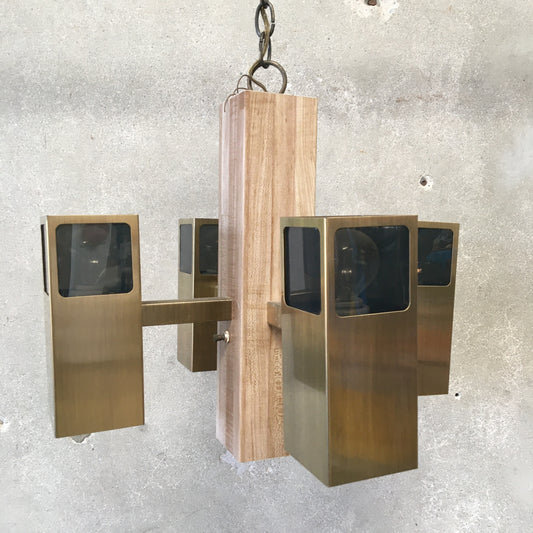1970s Retro Space Age Chandelier