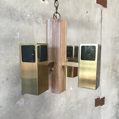 1970s Retro Space Age Chandelier