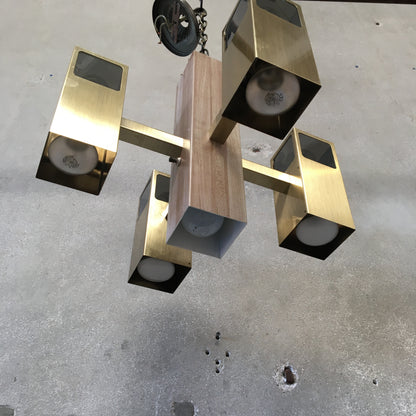 1970s Retro Space Age Chandelier