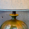 1960's Vintage Drip Studio Ceramic Lamp