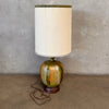 1960's Vintage Drip Studio Ceramic Lamp