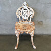 Vintage Cast Iron Garden Chair by Atlanta Stove Works