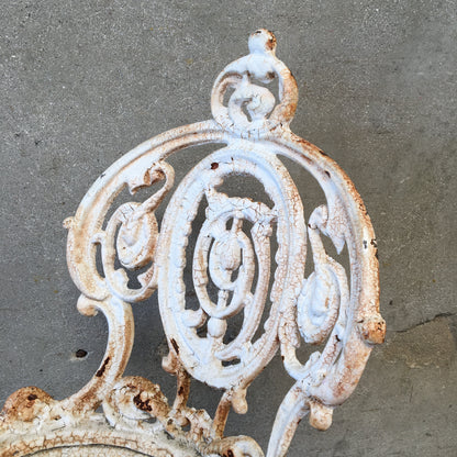 Vintage Cast Iron Garden Chair by Atlanta Stove Works