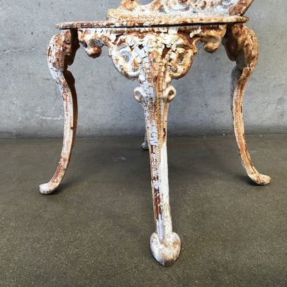 Vintage Cast Iron Garden Chair by Atlanta Stove Works