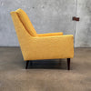 1960s Scandinavian High Back Lounge Chair