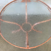 Vintage Glass Top Patio Table