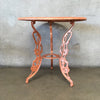 Vintage Bistro Set Table & Two Chairs