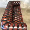 Leather Two Tone Colored Chesterfield Sofa