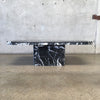 Vintage Mid Century Modern Marble Coffee Table