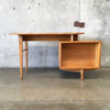 Mid Century Modern Desk By Brown & Saltman Designed By John Keal