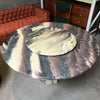 Vintage Large Verde Luana Green Marble Dining Table