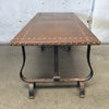 Monterey Furniture Early Copper Top - Wrought Iron Base Table