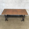 Monterey Furniture Early Copper Top - Wrought Iron Base Table