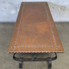 Monterey Furniture Early Copper Top - Wrought Iron Base Table