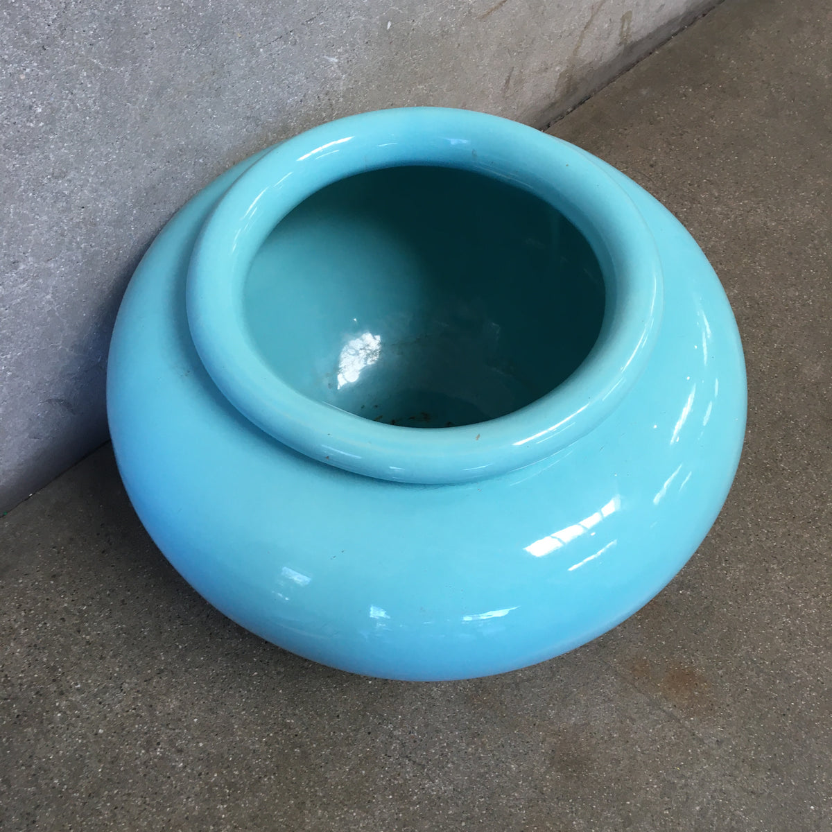 Pacific Low Turquoise Oil Jar