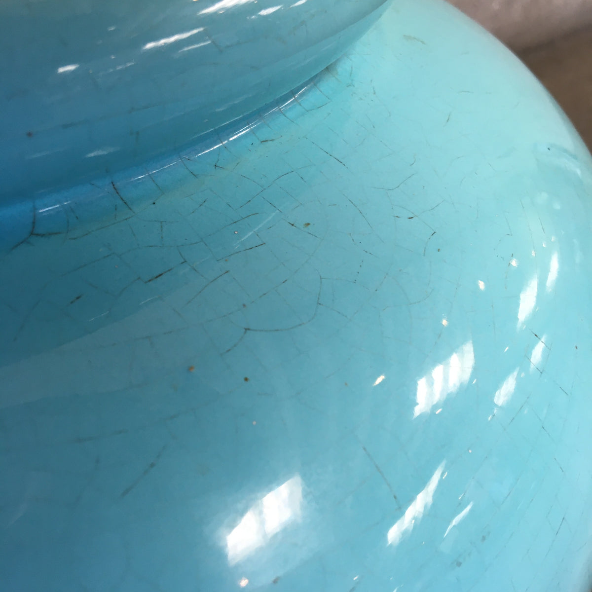Pacific Low Turquoise Oil Jar