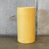 Tall Yellow Cylinder Planter/Umbrella Stand