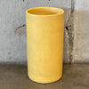 Tall Yellow Cylinder Planter/Umbrella Stand