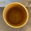 Tall Yellow Cylinder Planter/Umbrella Stand