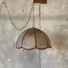 Hanging Wicker BOHO Lamp