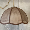 Hanging Wicker BOHO Lamp