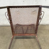 Set of Four Wrought Iron Patio Chairs