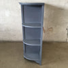 Three Drawer Gray Painted Cabinet