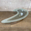 Vintage Industrial Style Heavy Steel Glass Coffee Table