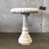 Vintage Cement Bird Bath
