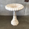 Vintage Cement Bird Bath