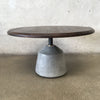 Nuevo Living Exeter Coffee Table - Metal, Wood, & Concrete