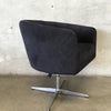 Zuo Modern Wilshire Occasional Adjustable Black & Chrome Chair