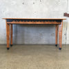 Vintage David Marsh Signed Console Table