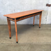 Vintage David Marsh Signed Console Table