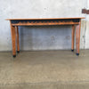 Vintage David Marsh Signed Console Table