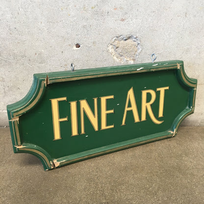 Antiques & Fine Arts Signage