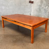 Vintage Mid Century Trioh Teak Coffee Table